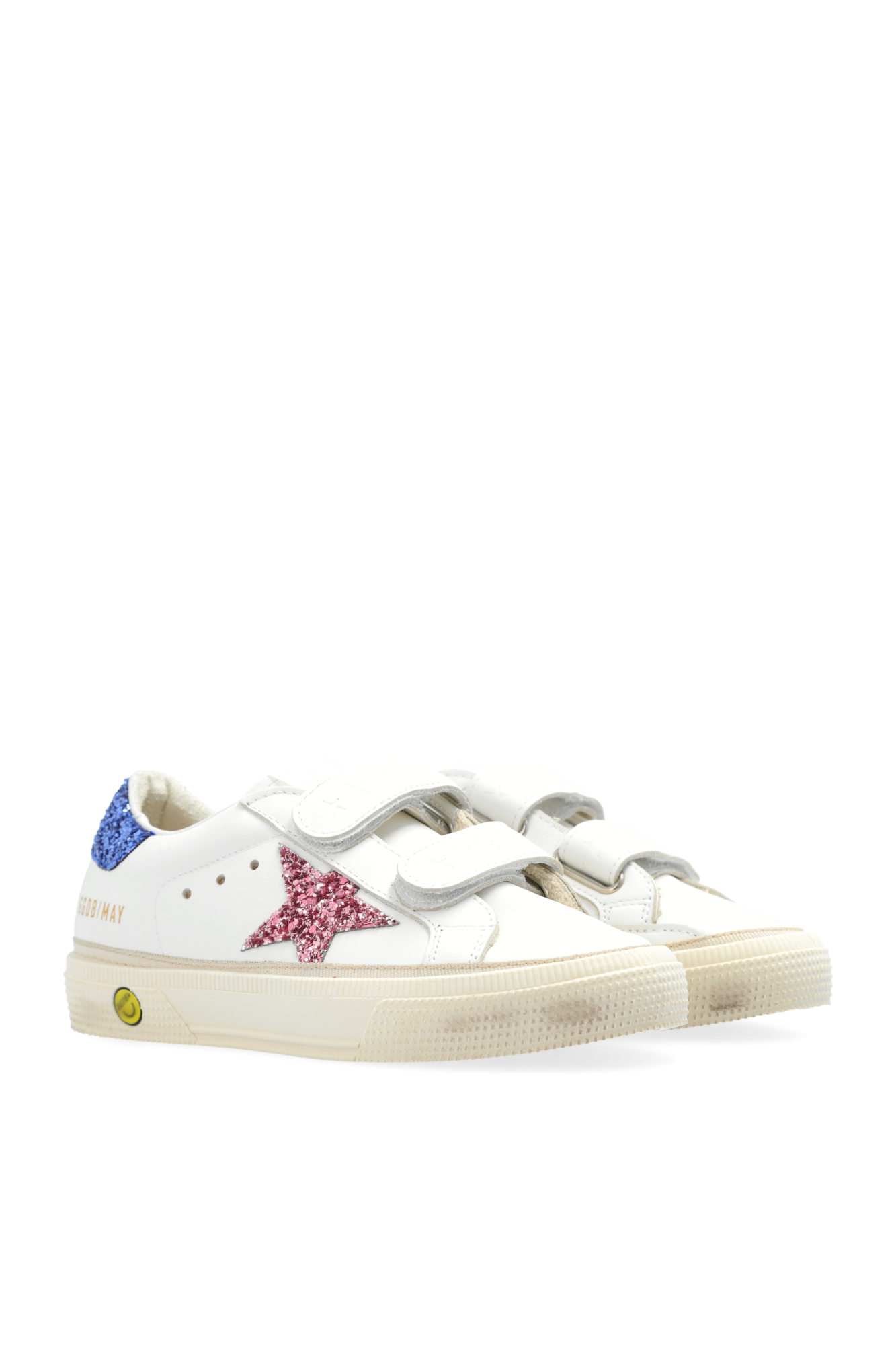White 'May' sneakers Golden Goose Kids